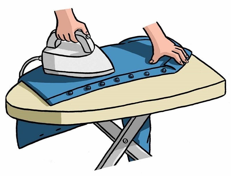 Как гладить перед рубашки